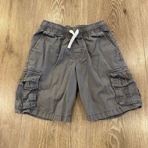 Cat & Jack pull on Gray Cargo Shorts